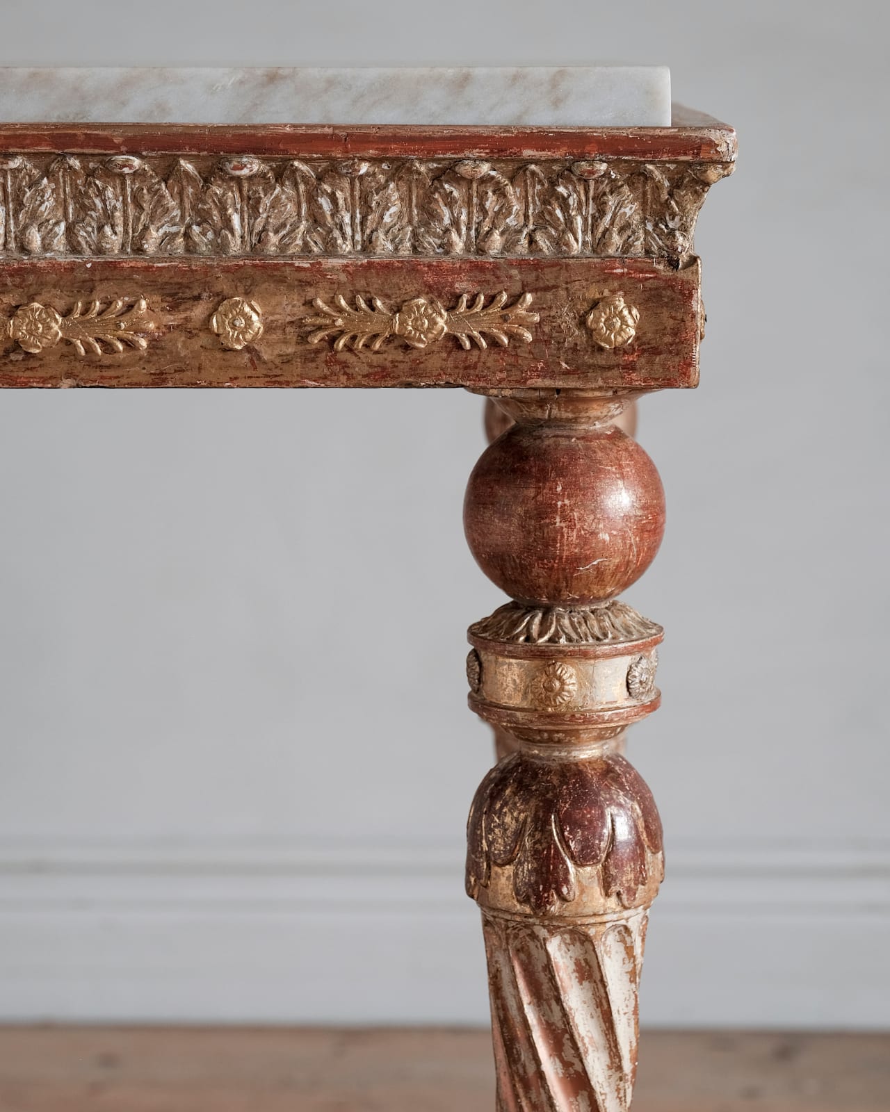 Gustavian Console Table,