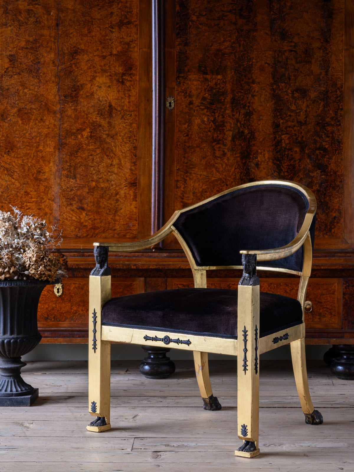 Gustavian Armchair,