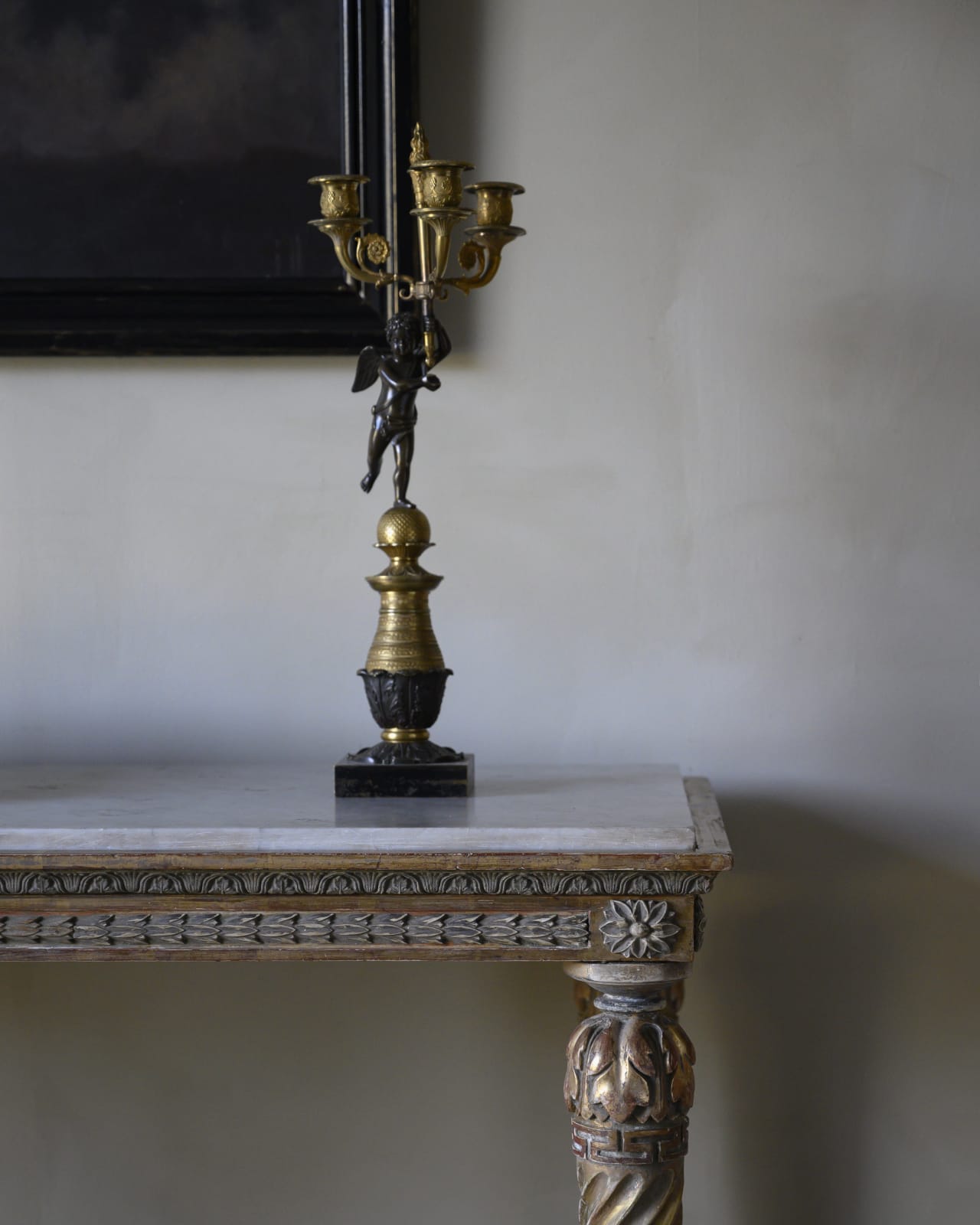 Gustavian Console Table,