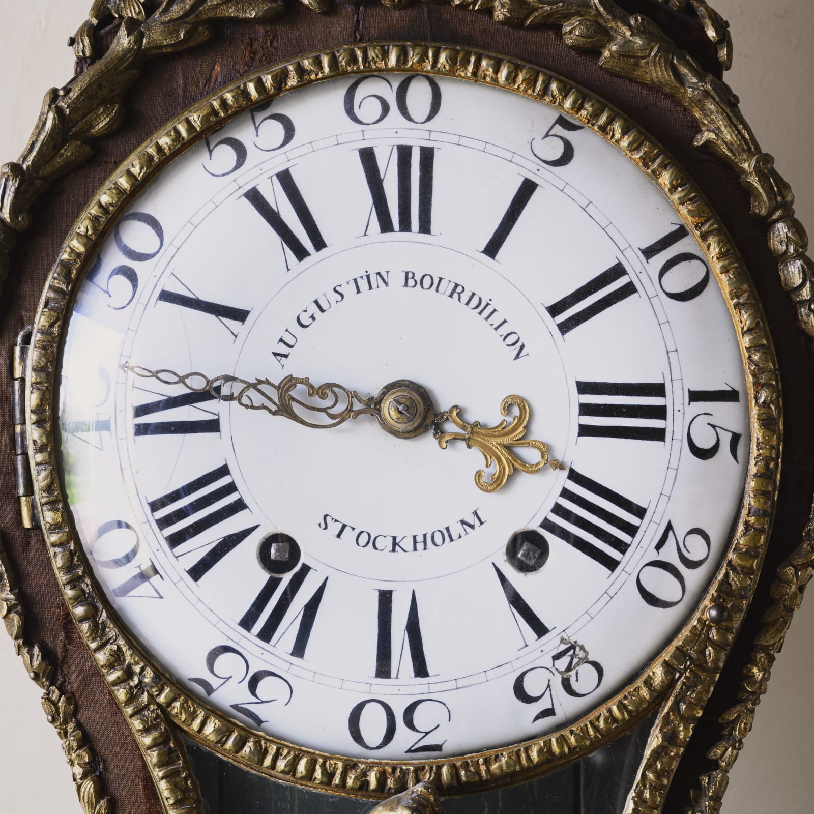 Rococo Table Clock,