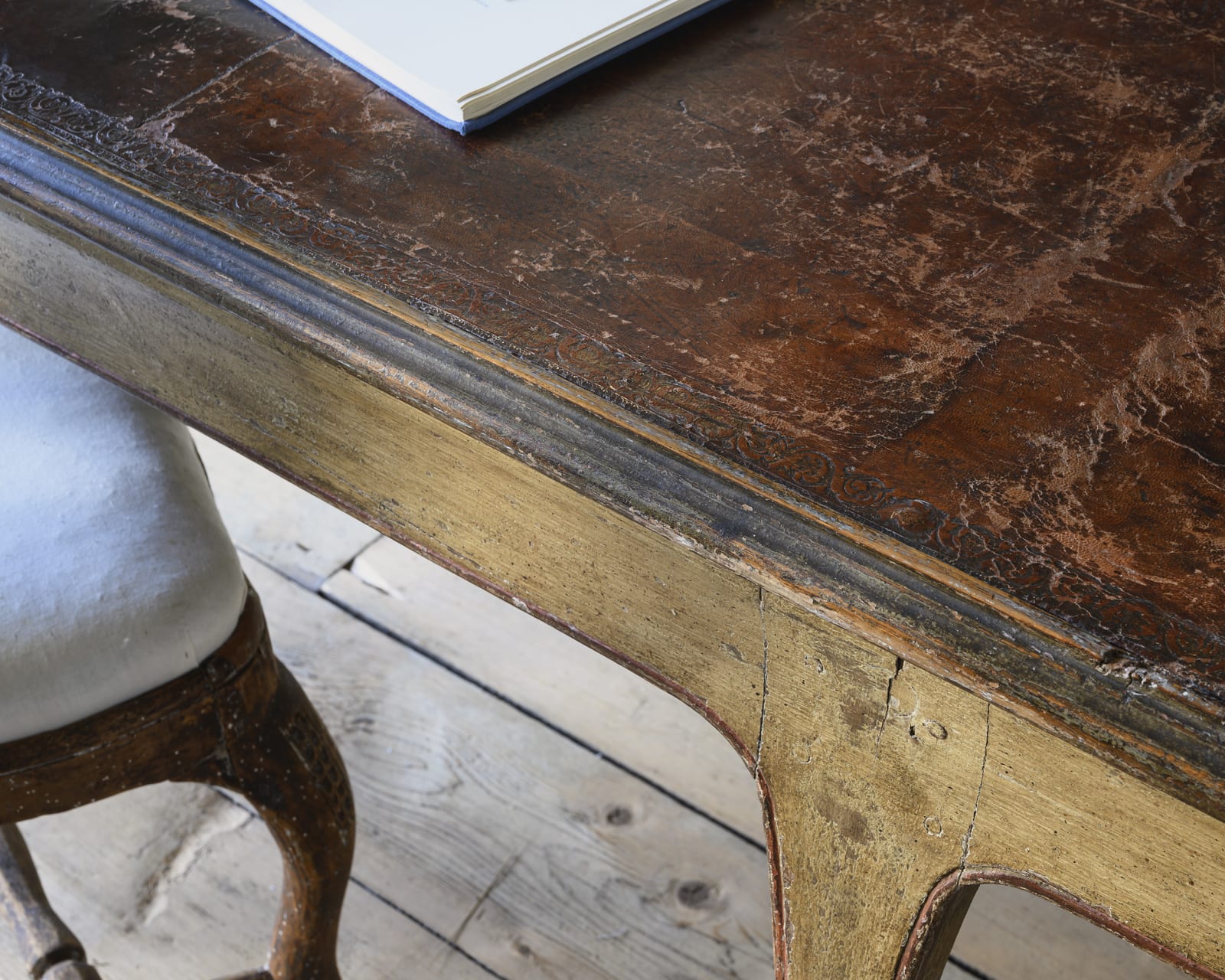 Rococo Library Table,