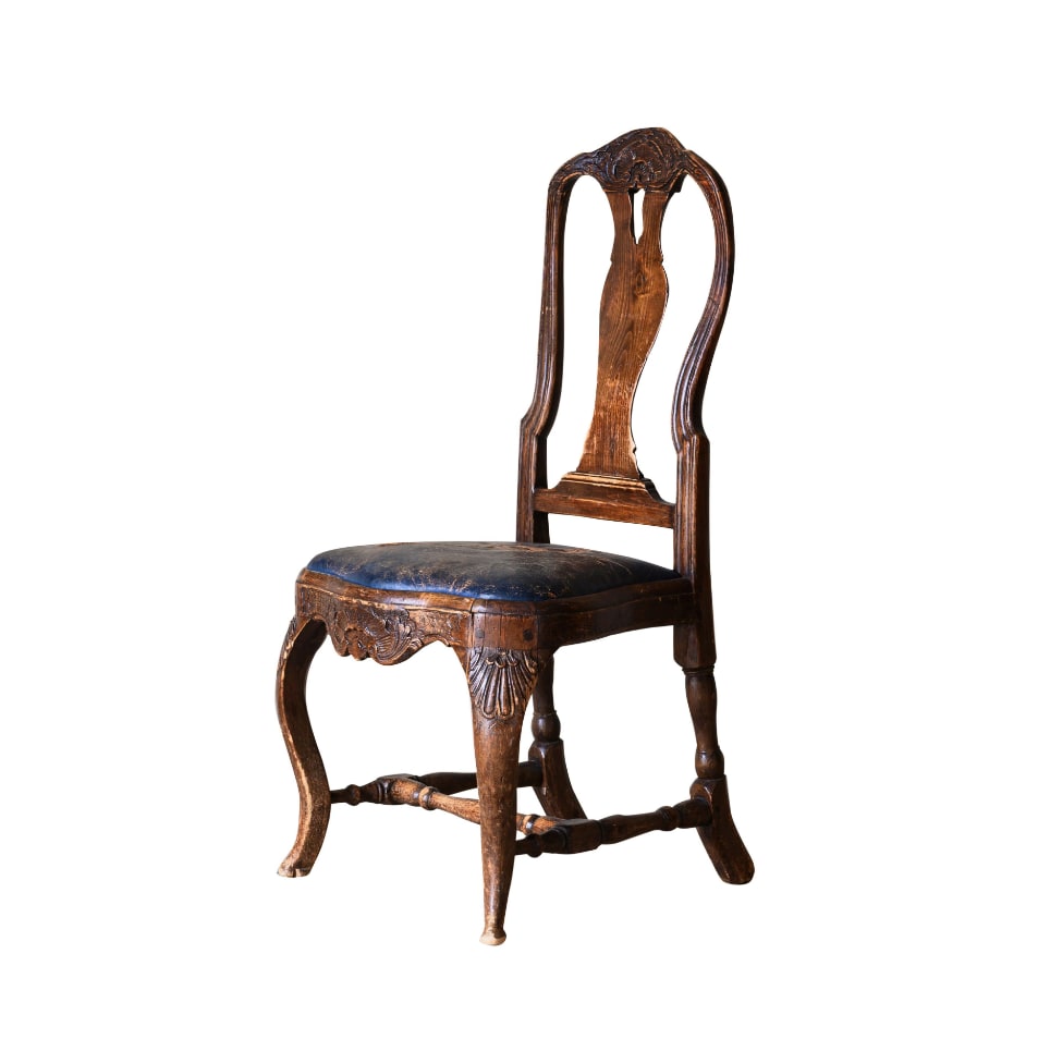 Swedish Rococo Side Chair,