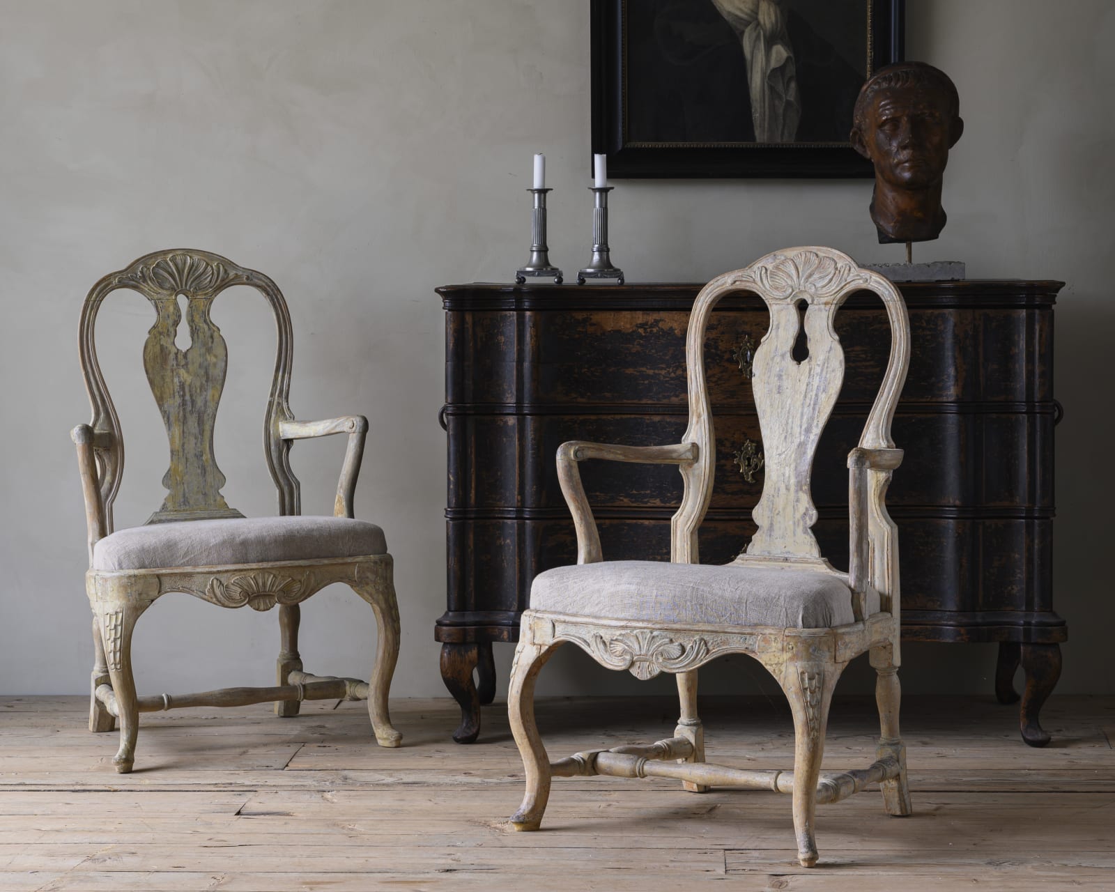 Rococo Armchairs,