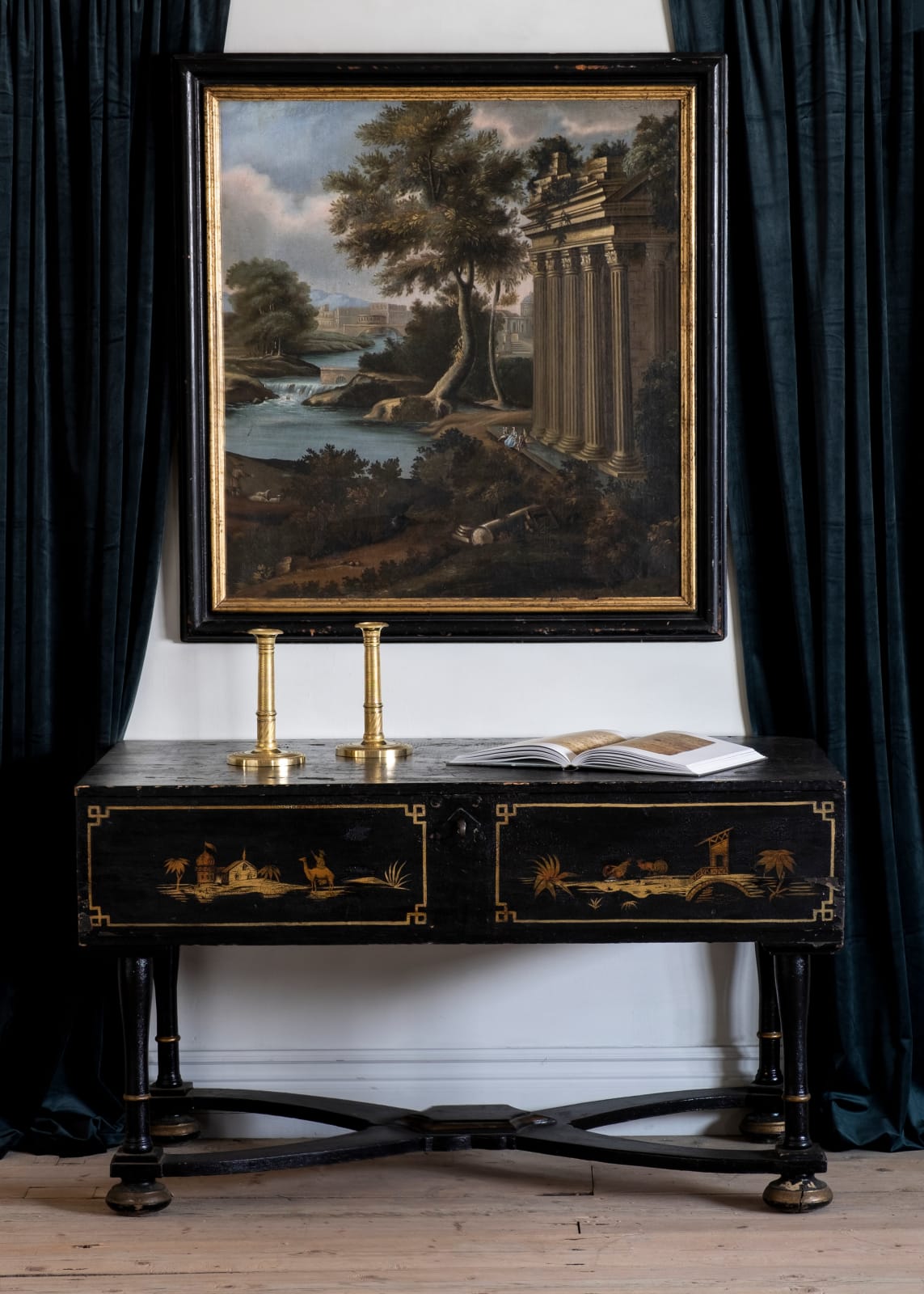 Capriccio, Oil on Canvas,