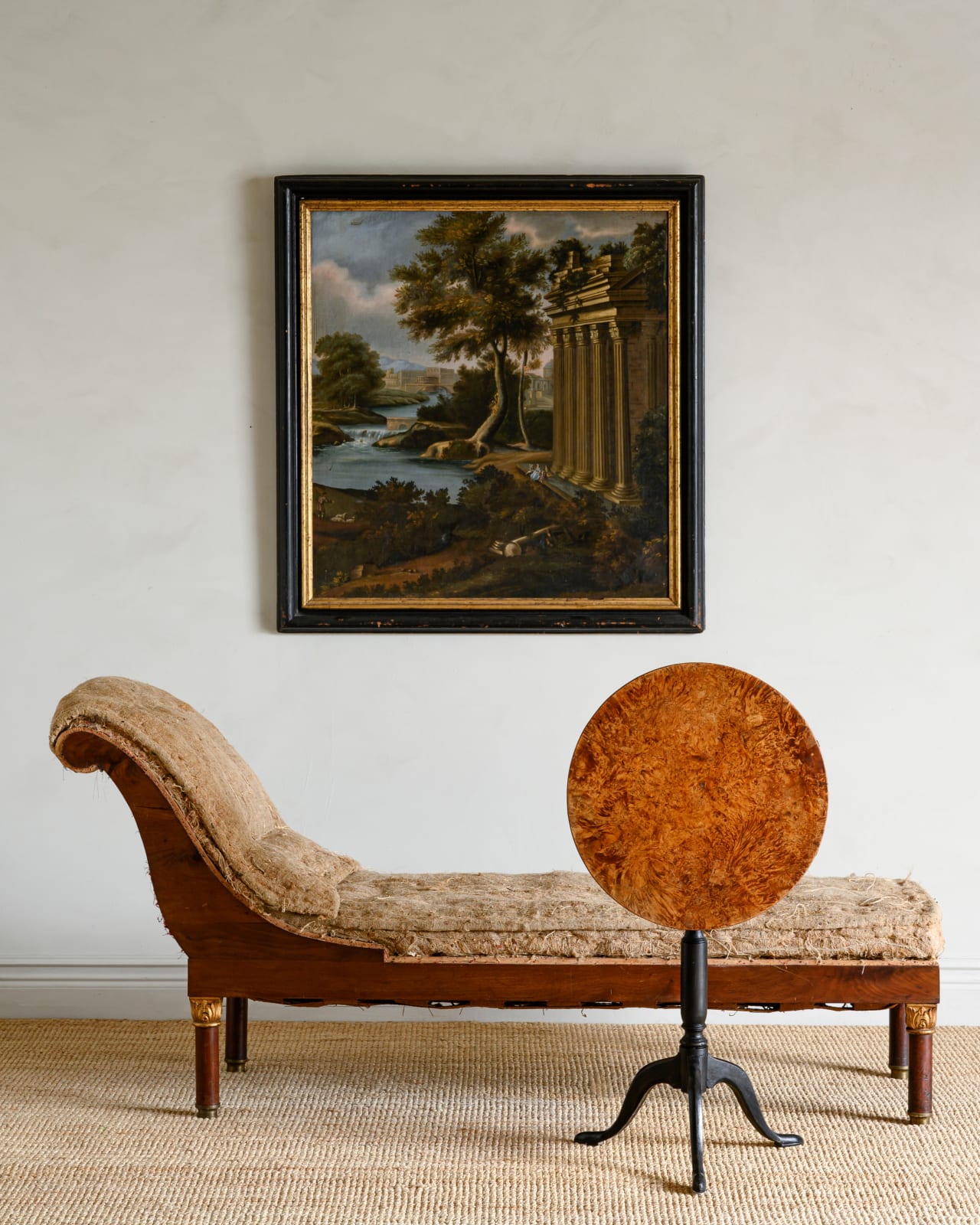 Gustavian Tilt-Top Table,