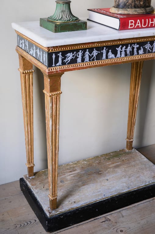 Gustavian Console Table,