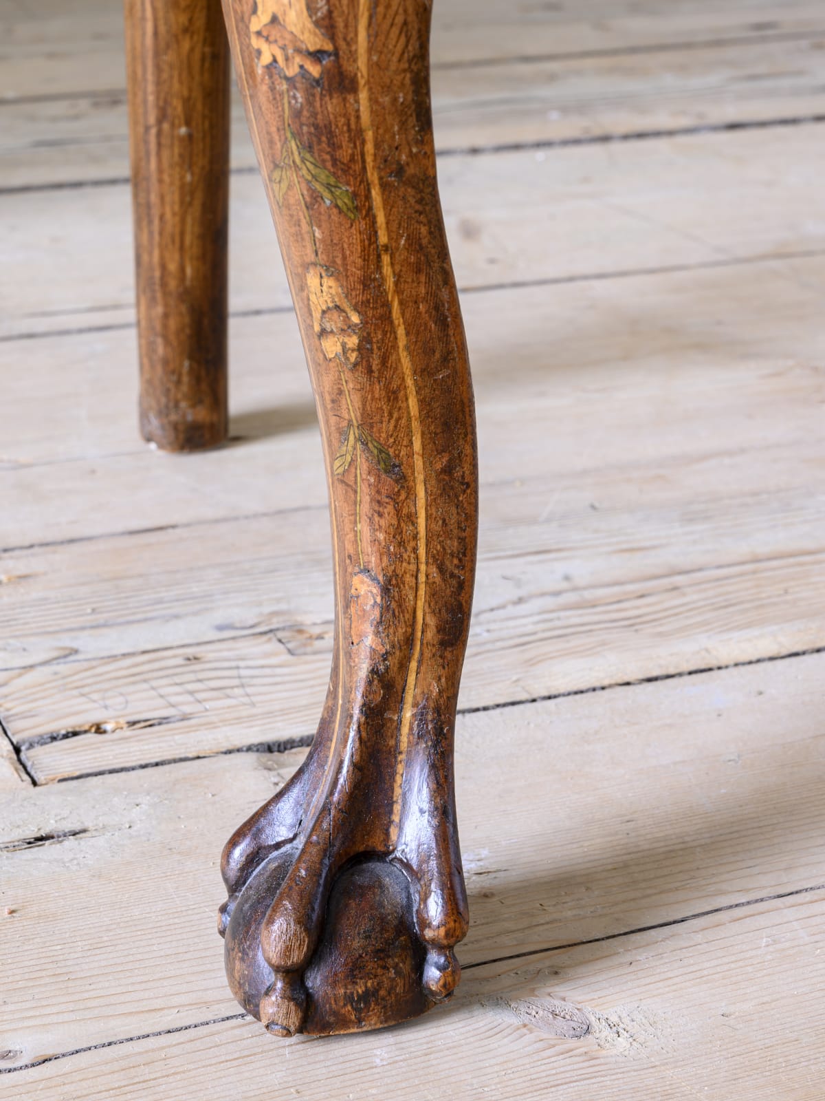 Dutch Marquetry Chairs,