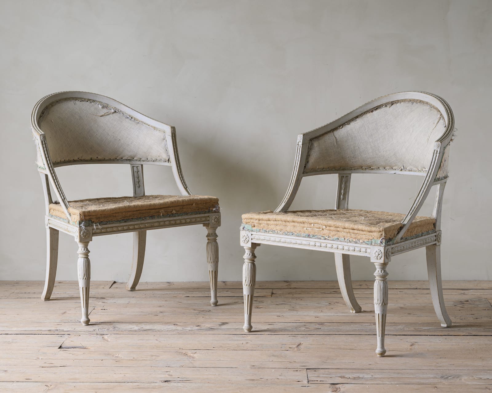 Gustavian Armchairs,
