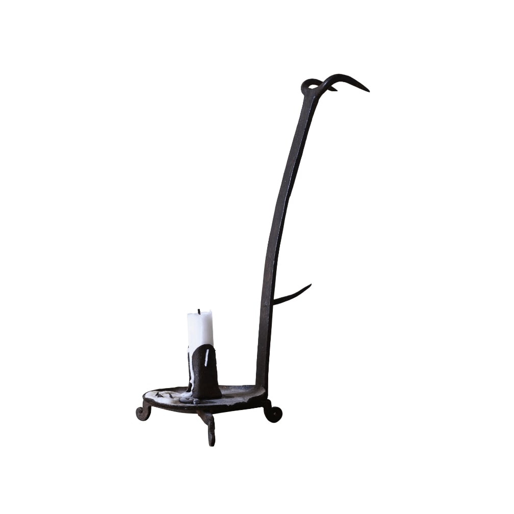 Wrought Iron Candle Holder,