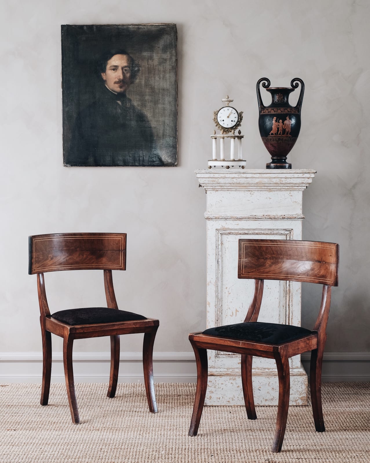 Empire Klismos Chairs,