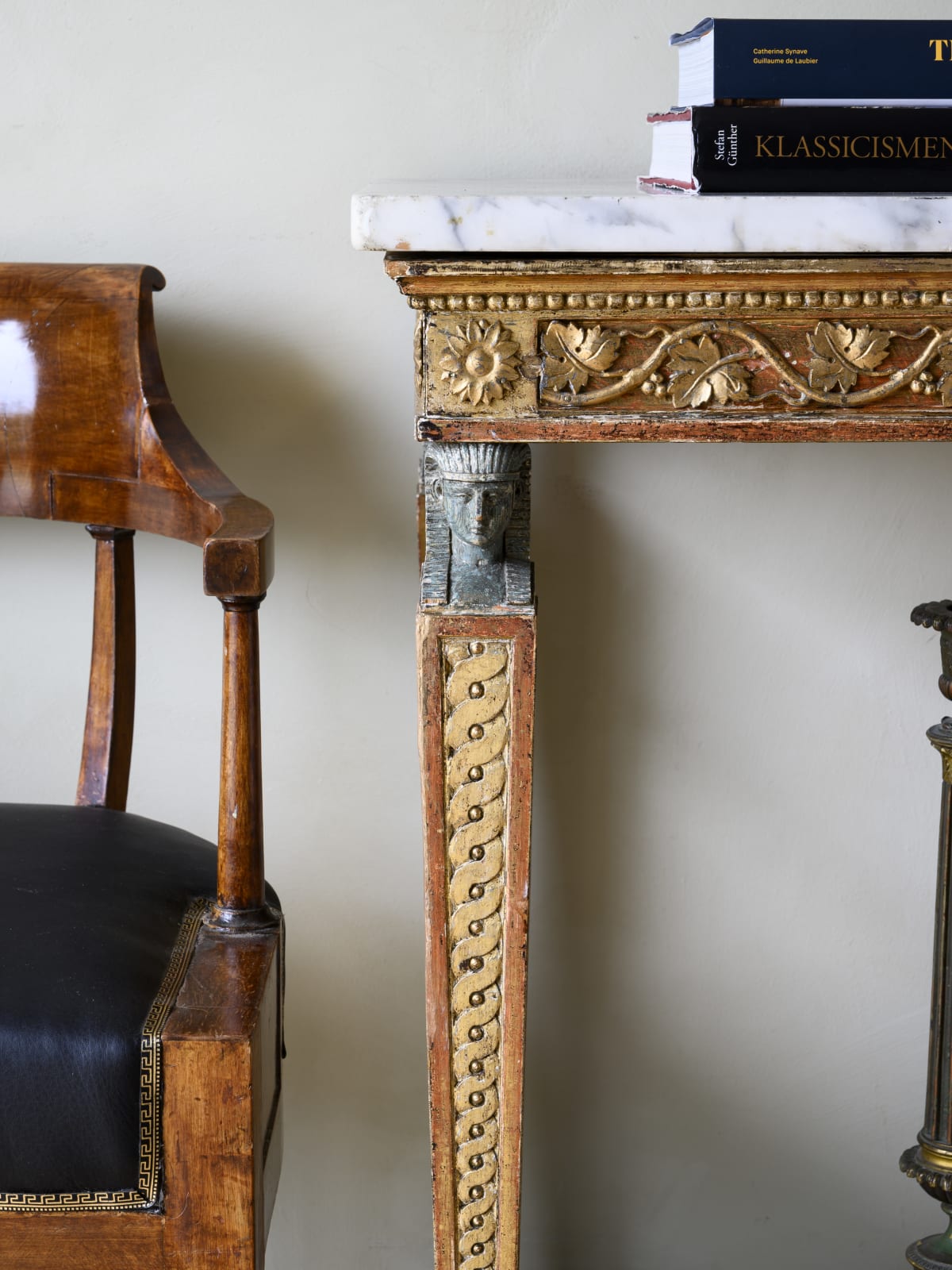 Gustavian Console Table,