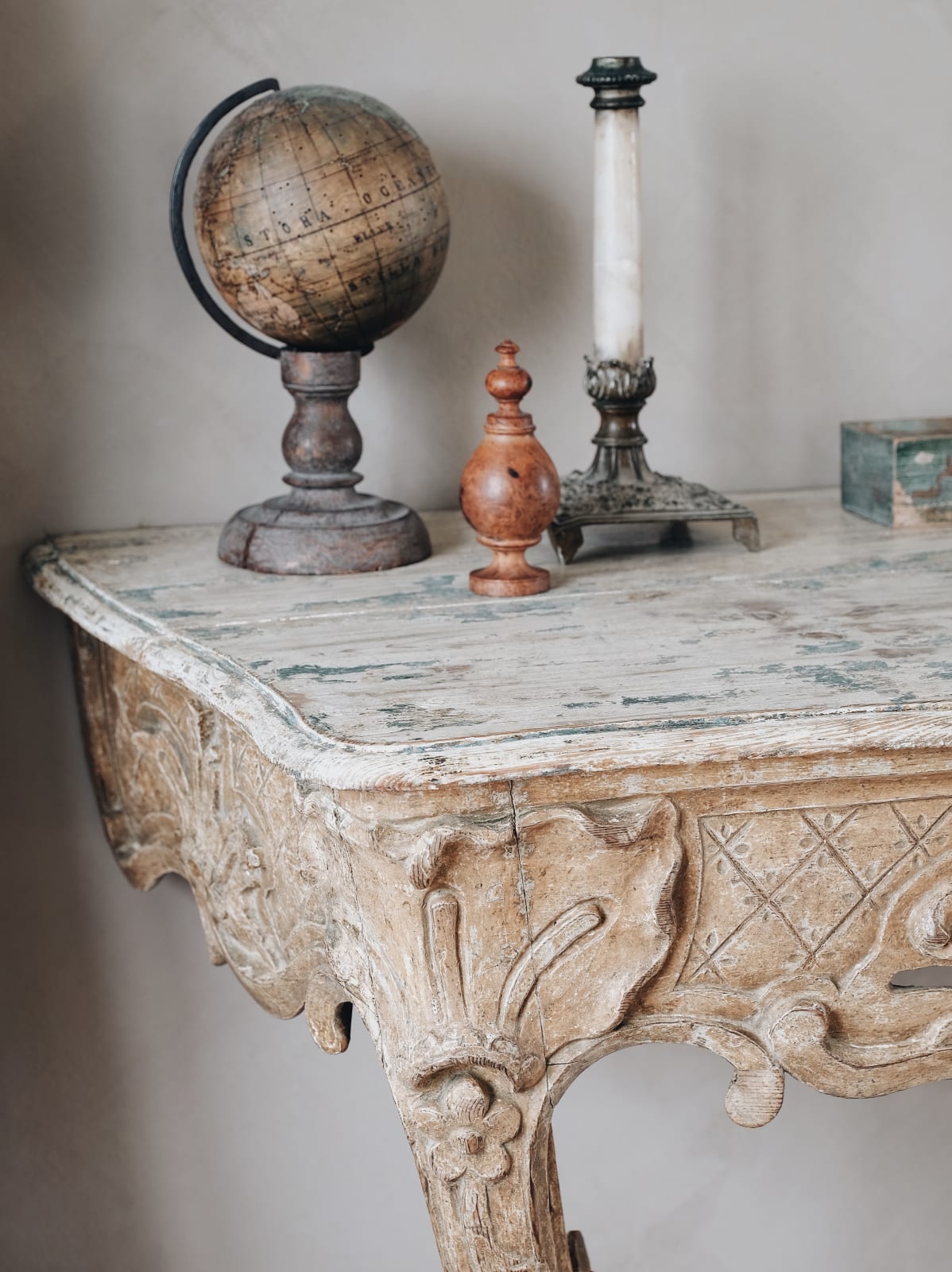 Rococo Console Table,