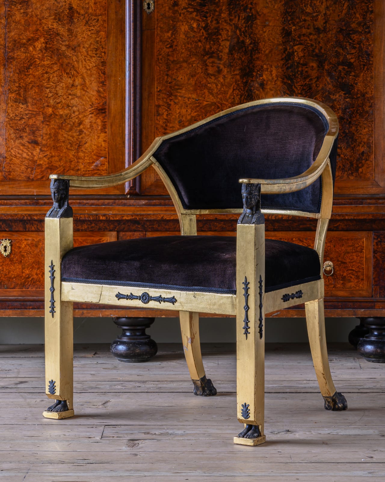 Gustavian Armchair,