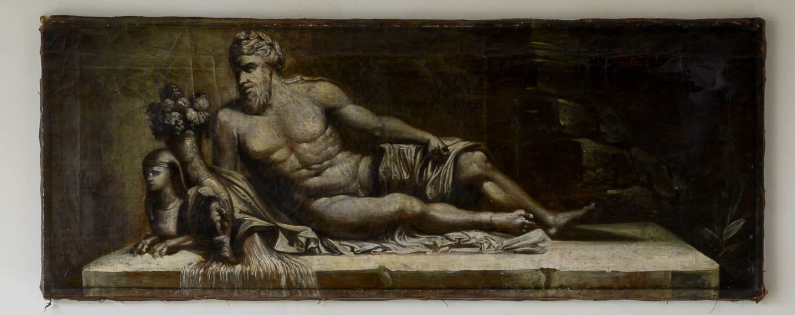 Grisailles, Oil on canvas,