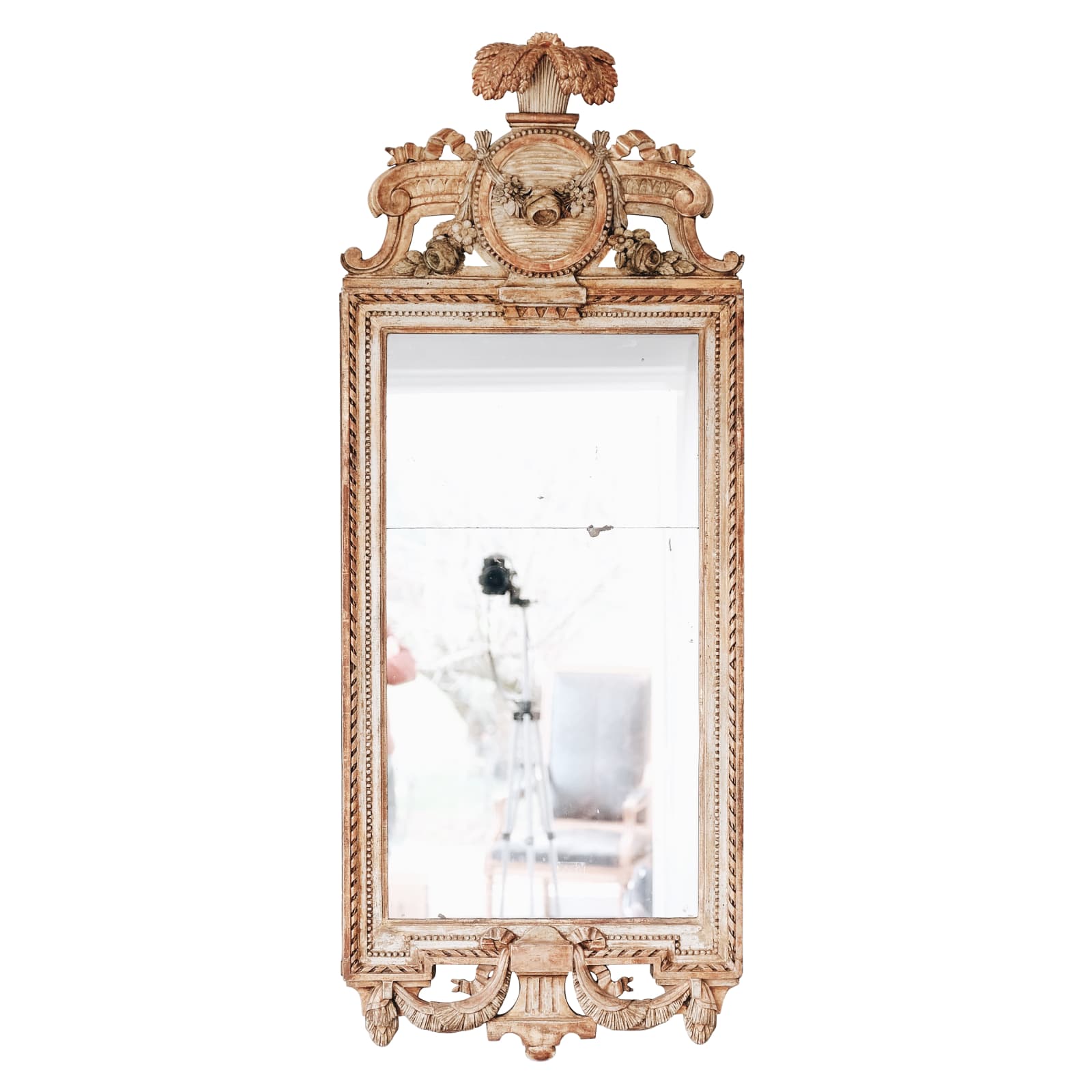 Gustavian Gilt-Wood Mirror,