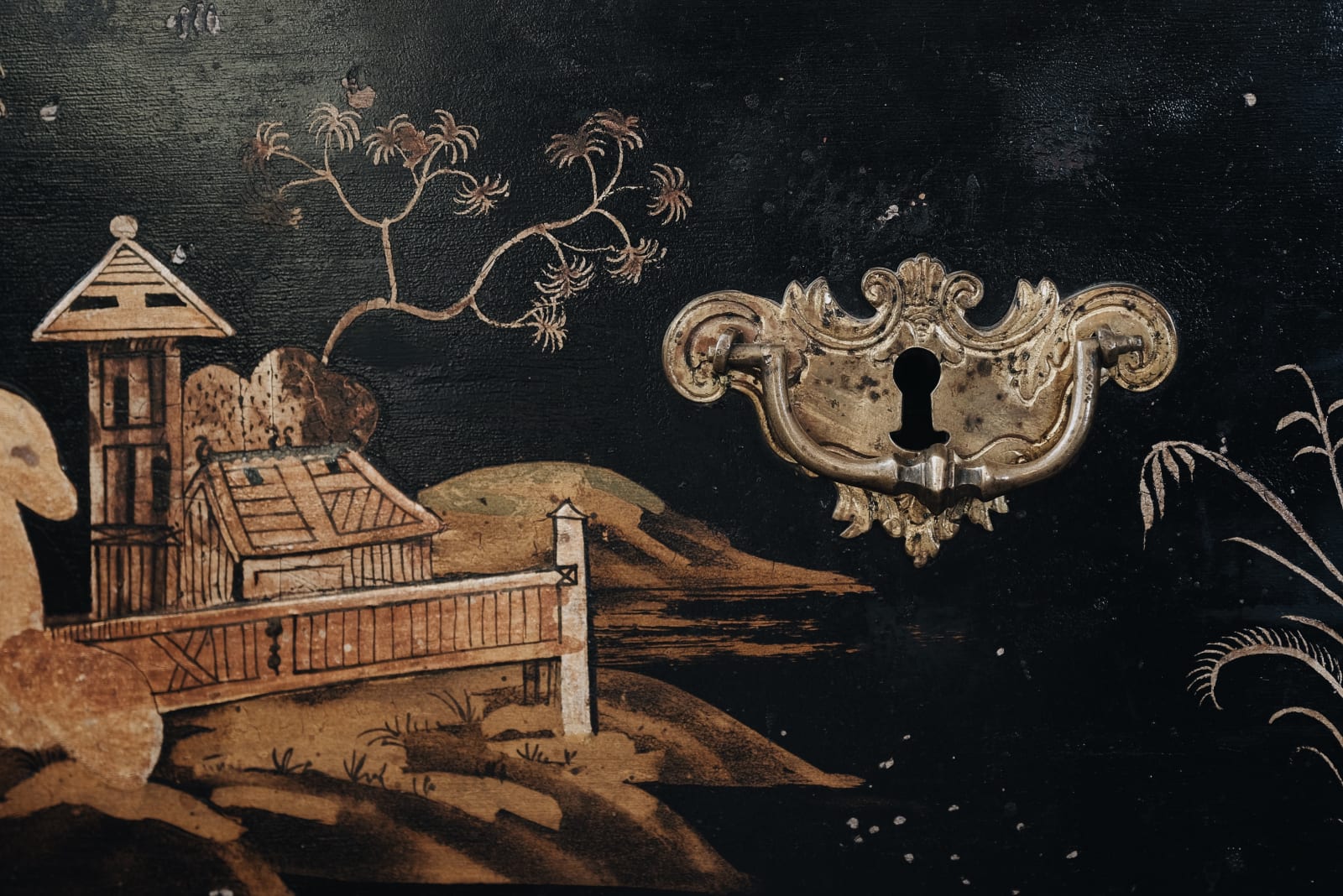 Baroque Corner Cabinet,