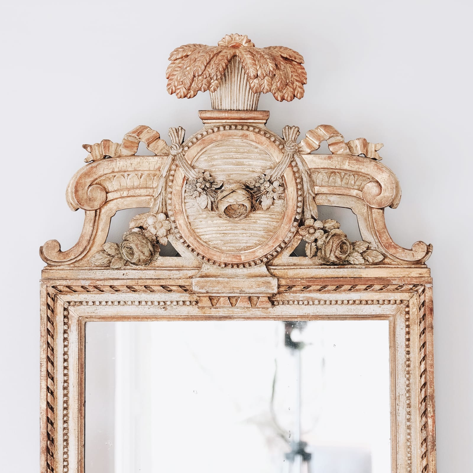 Gustavian Gilt-Wood Mirror,