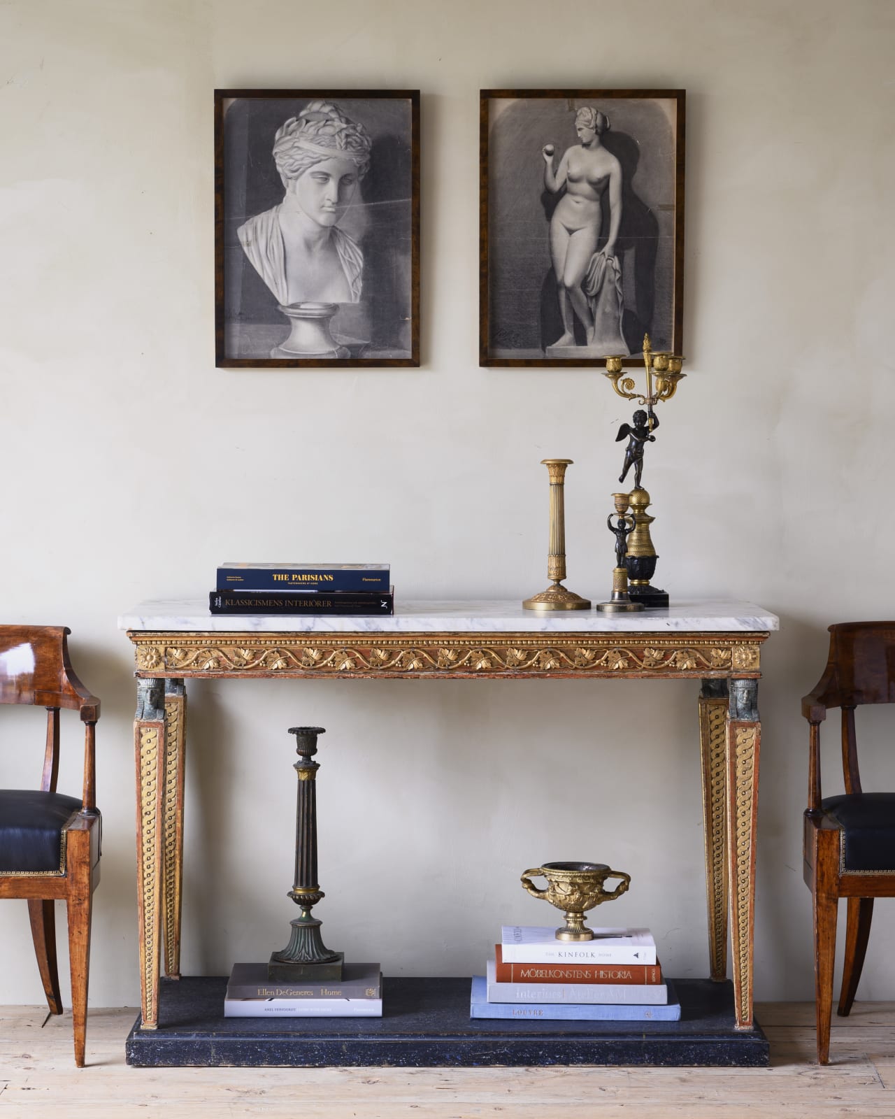 Gustavian Console Table,