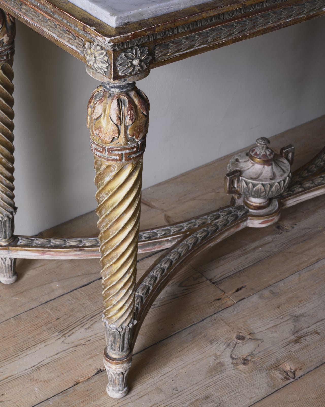 Gustavian Console Table,
