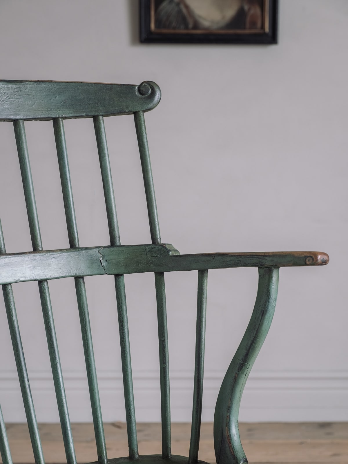 Gustavian Windsor Chair,