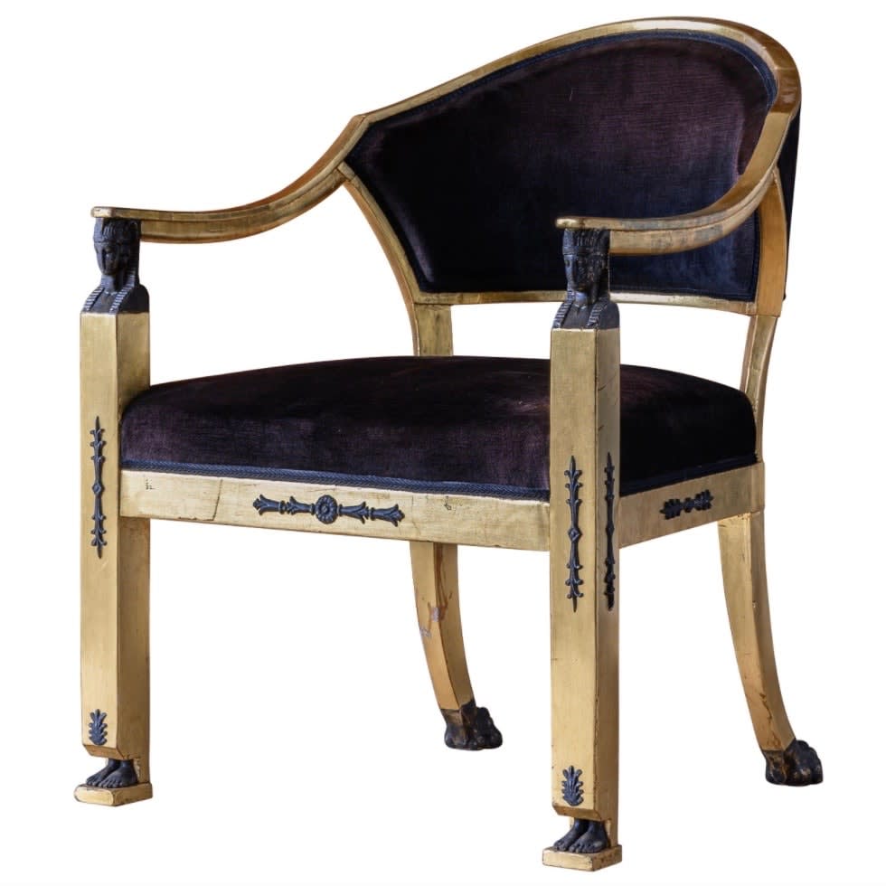 Gustavian Armchair,
