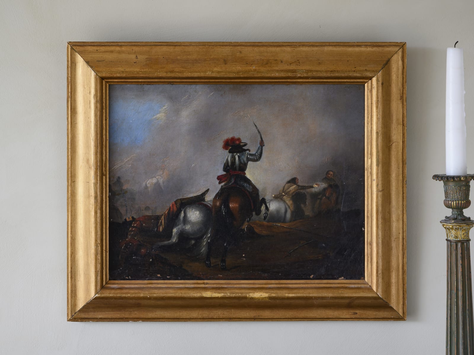 18th Century Battle Painting,