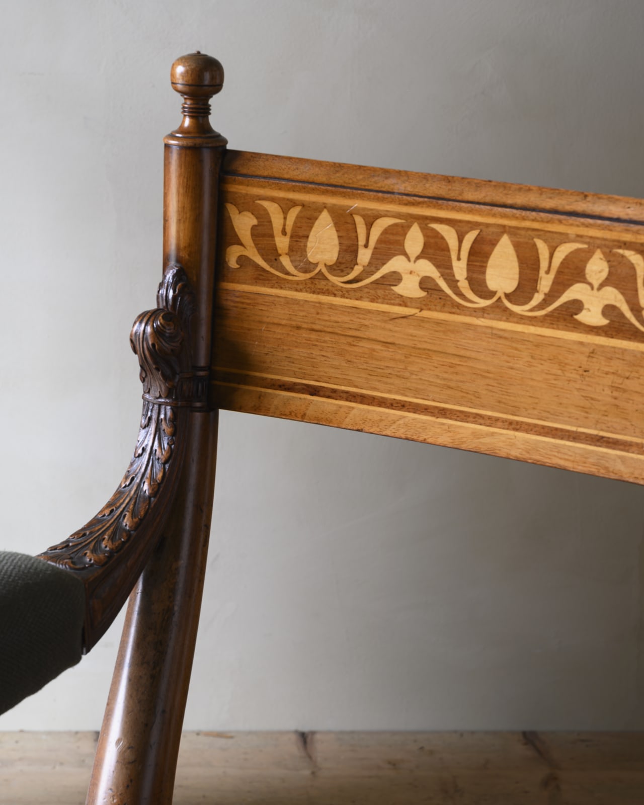 Pompeian Style Armchair,