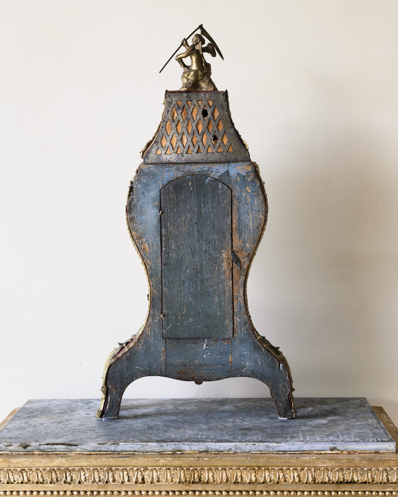 Rococo Table Clock,