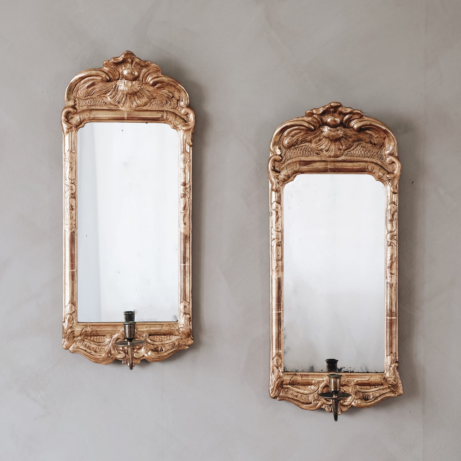 Rococo Mirror Sconces,