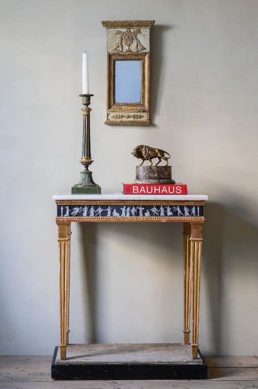Gustavian Console Table,