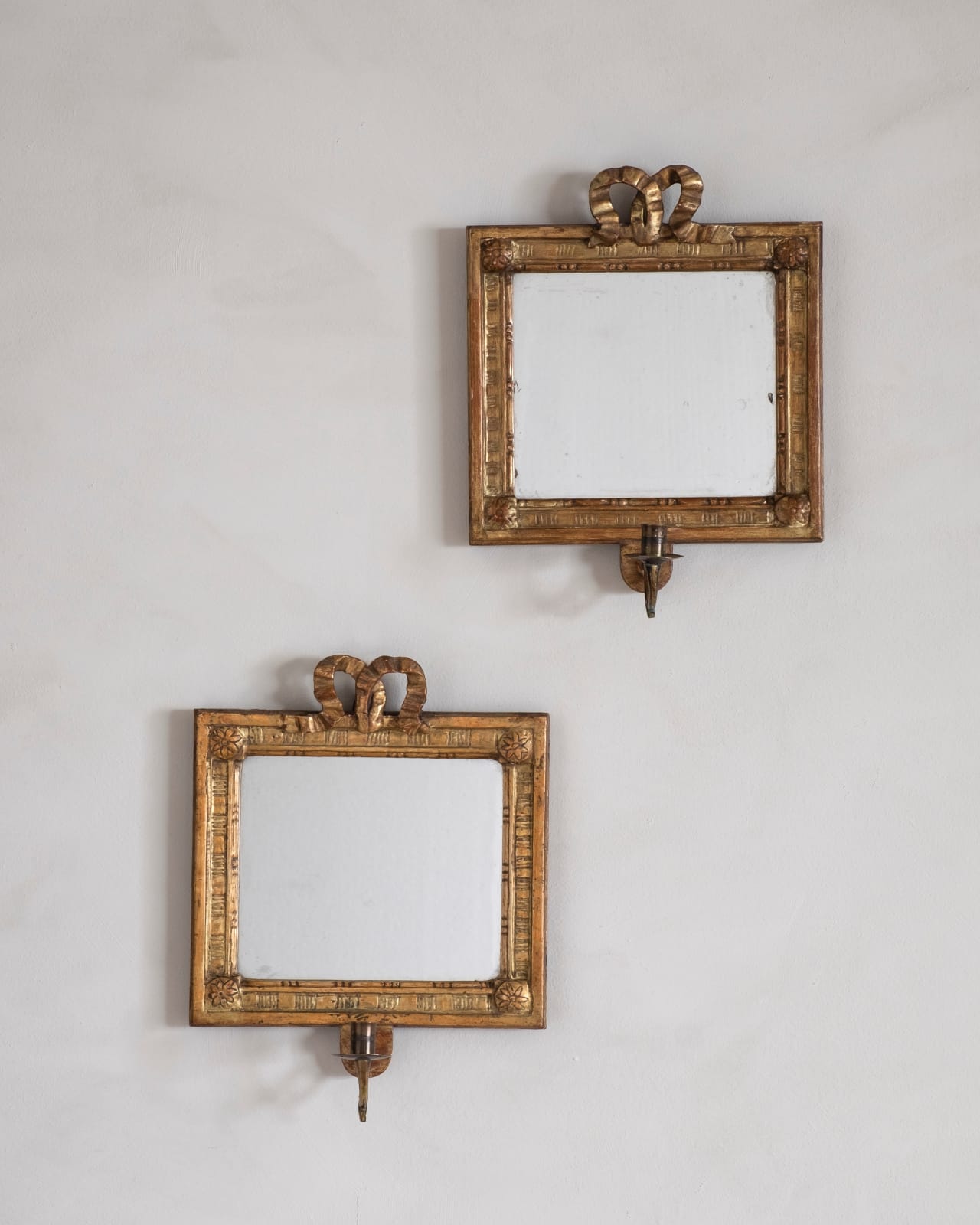 Gustavian Mirror Sconces,