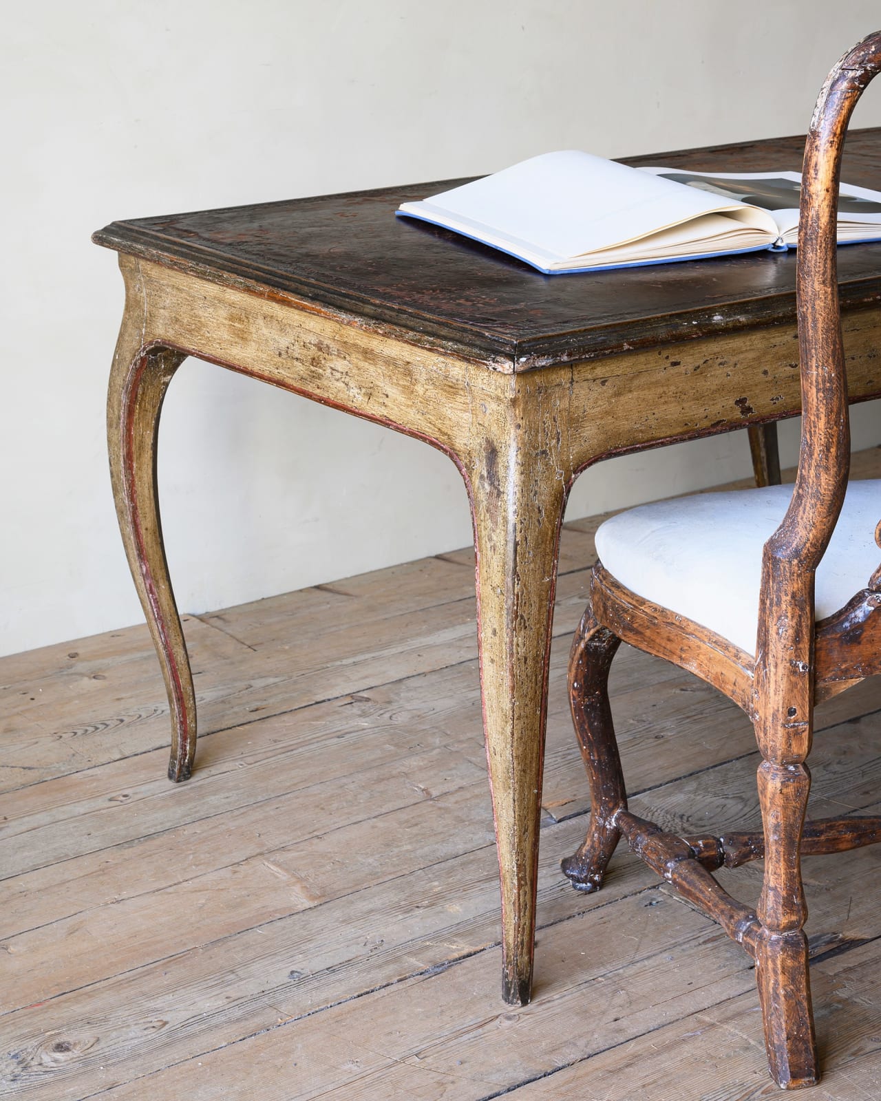 Rococo Library Table,