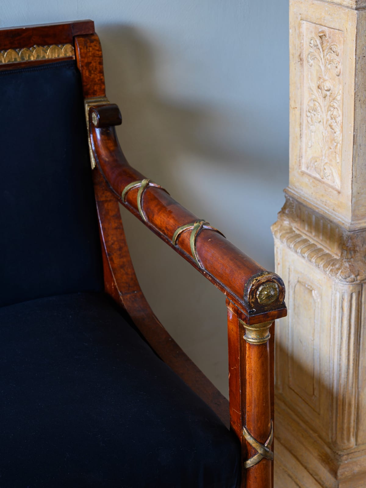 Swedish Empire Sofa,