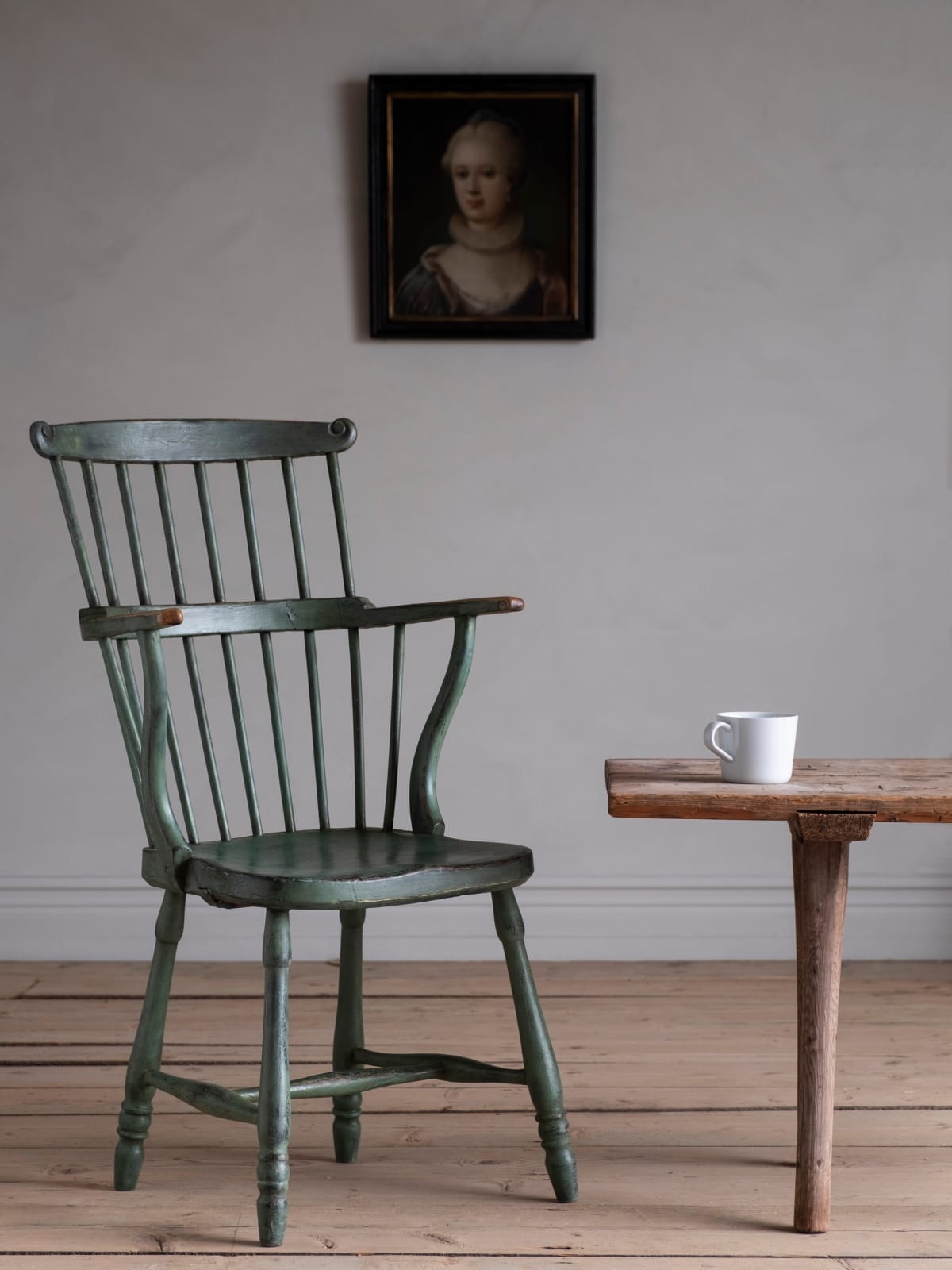 Gustavian Windsor Chair,
