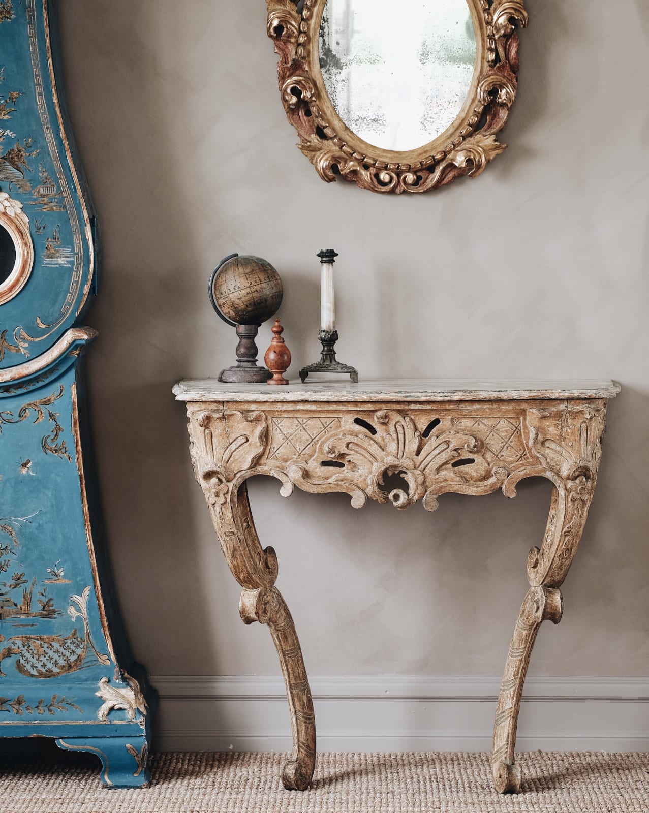 Rococo Console Table,
