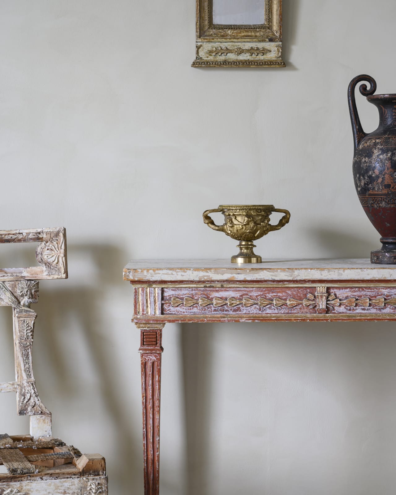 Gustavian Console Table,