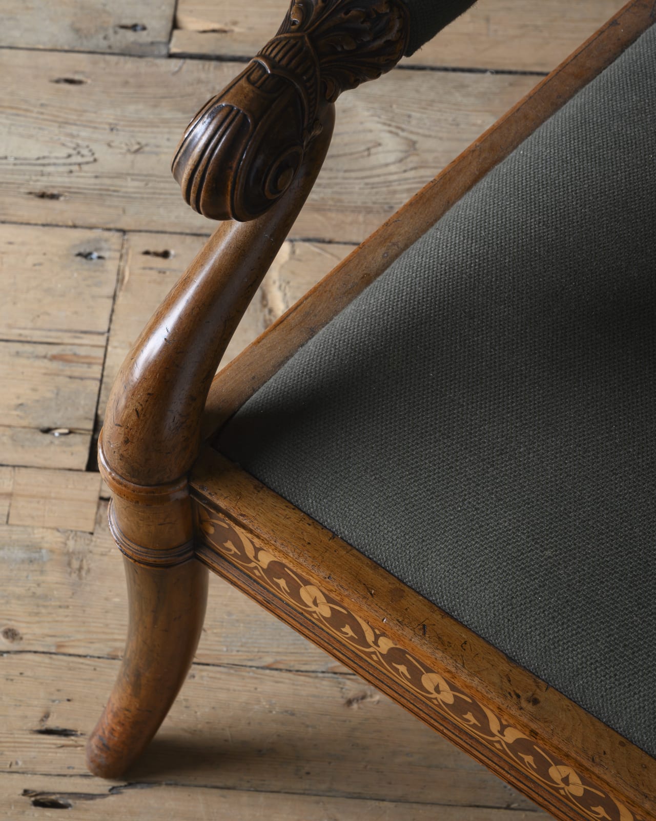Pompeian Style Armchair,