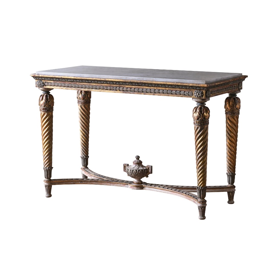 Gustavian Console Table,