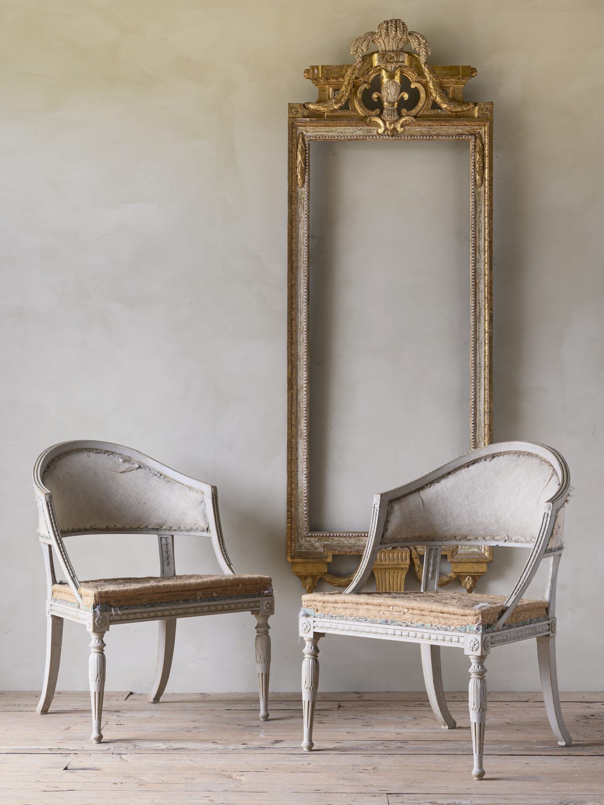 Gustavian Armchairs,