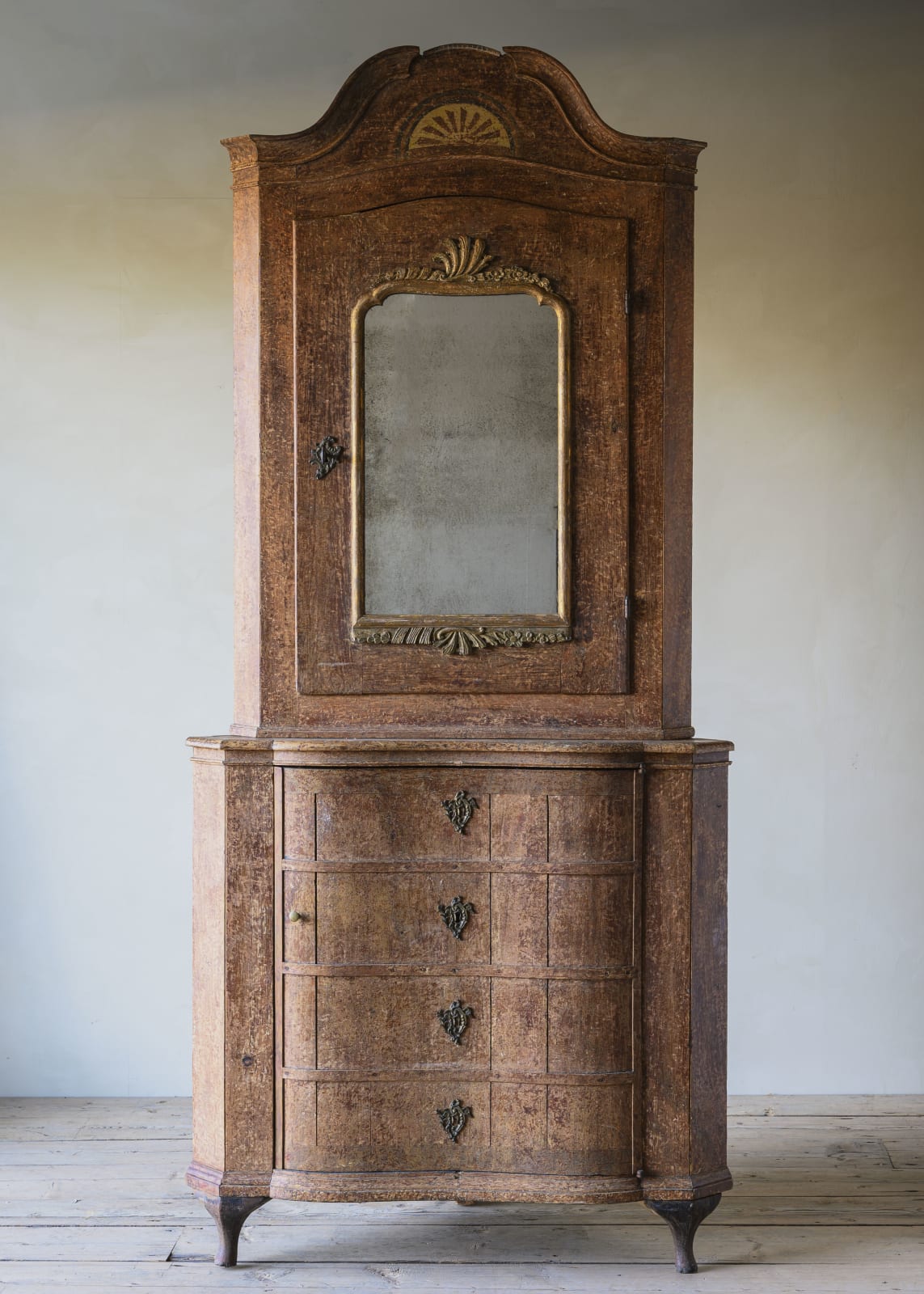 Rococo Corner Cabinet,