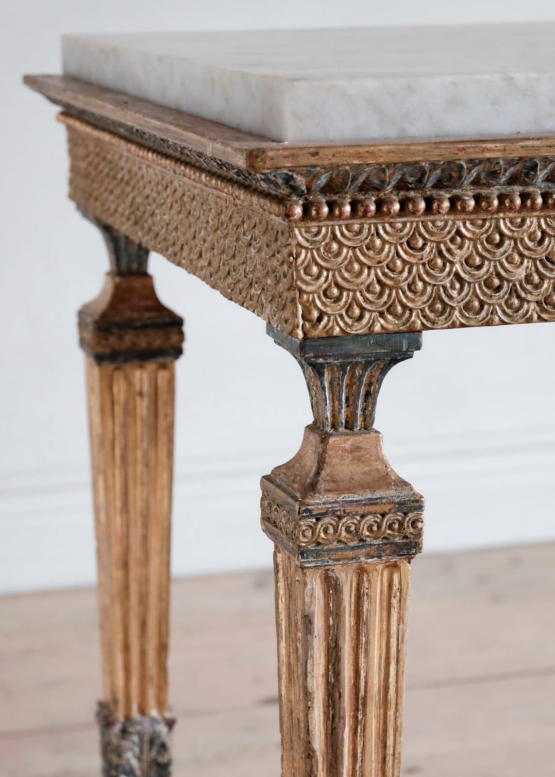 Gustavian Console Table,