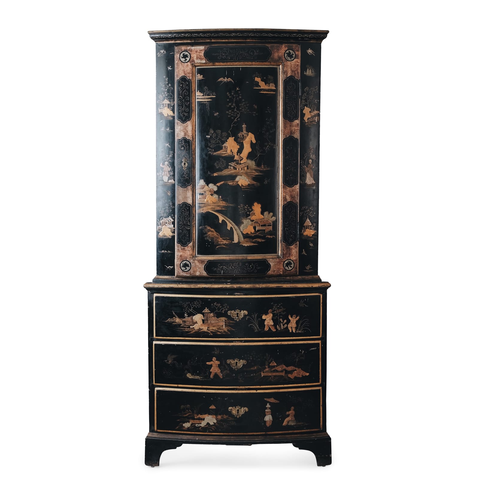 Baroque Corner Cabinet,