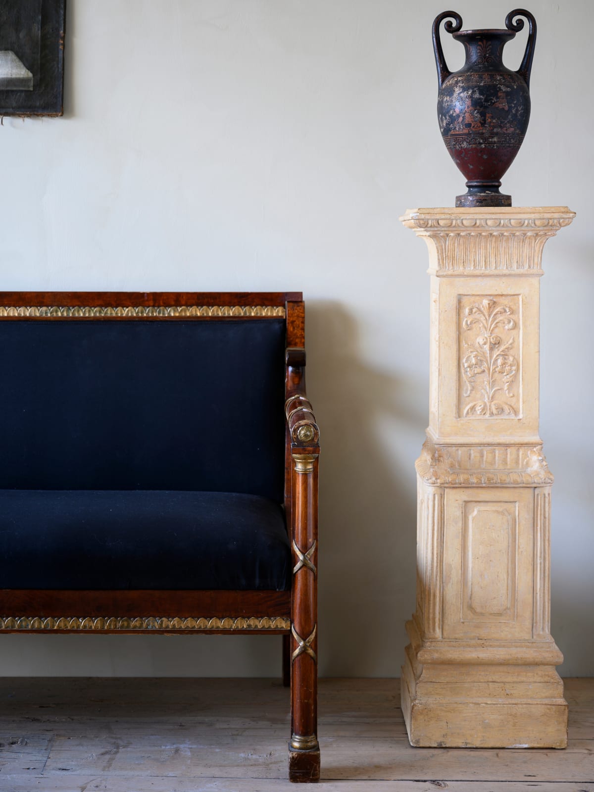 Swedish Empire Sofa,