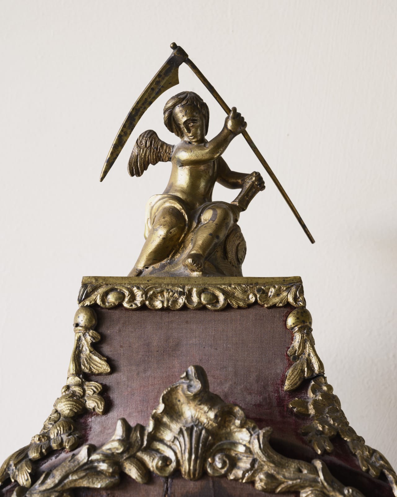 Rococo Table Clock,