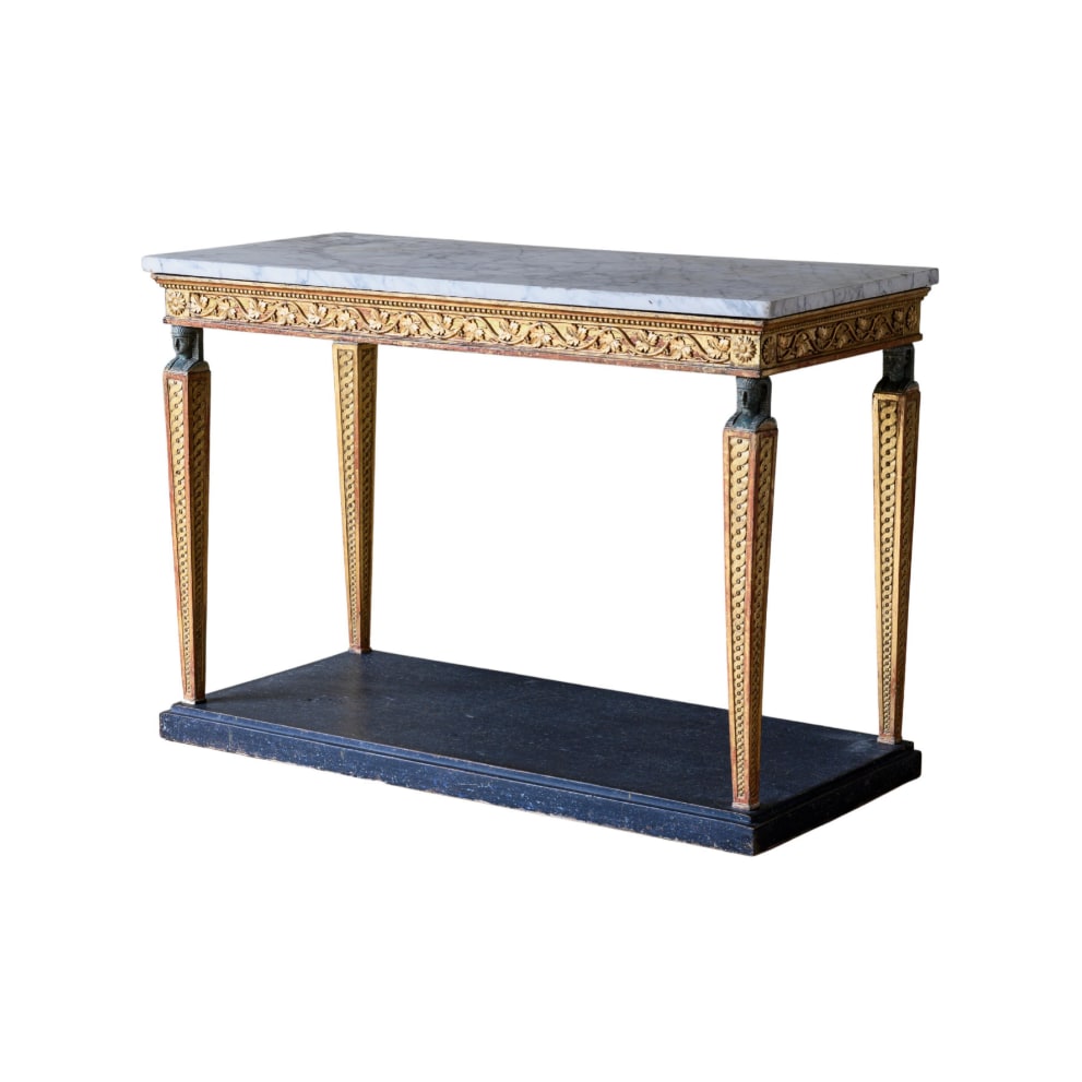 Gustavian Console Table,