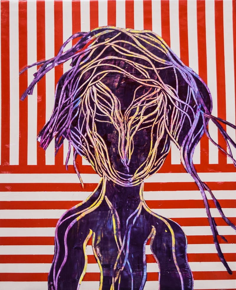 Busayo Lawal, Window people no.4, 2019