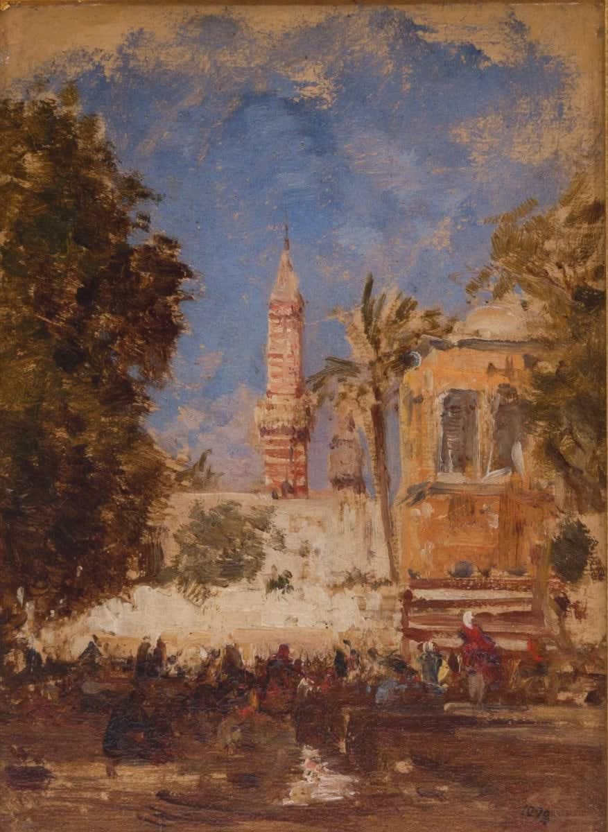 Félix Ziem, Scène d'Orient