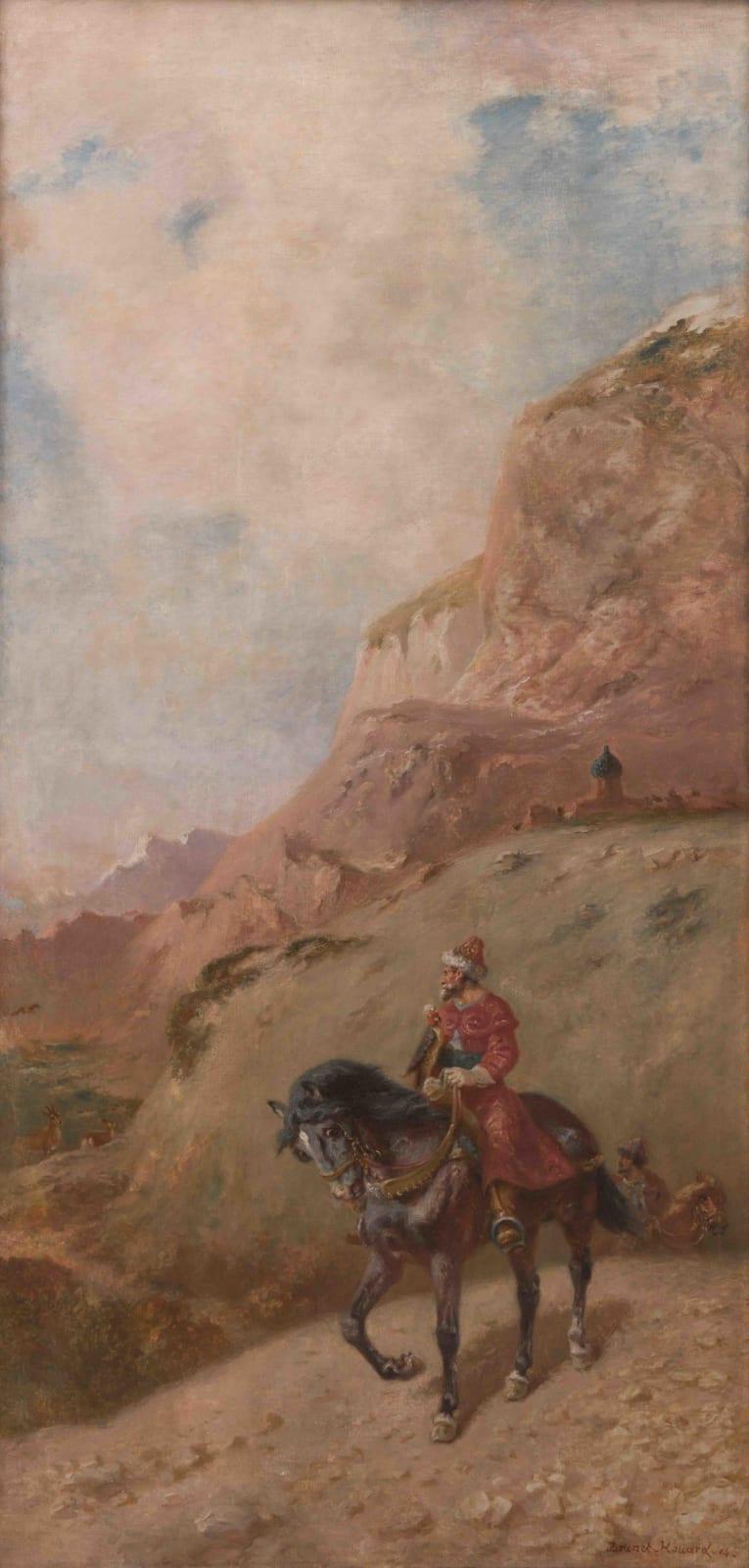 Pierre-Auguste Brunet-Houard, Cavaliers dans l'Atlas, 1914