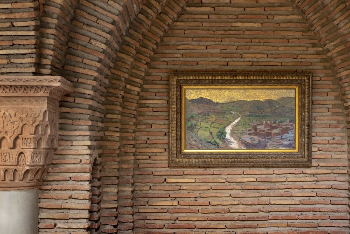 Ecole Orientaliste, Villes dans une vallée au bord d’une rivière