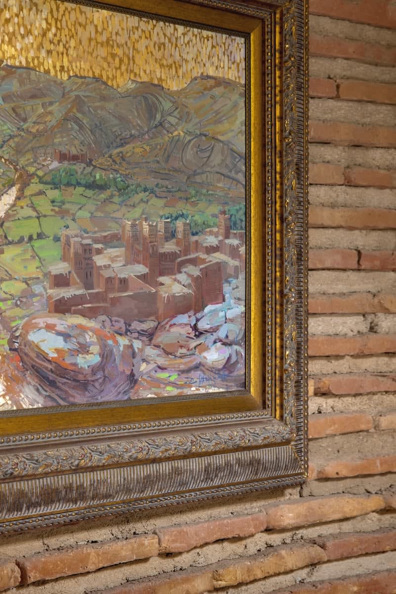 Ecole Orientaliste, Villes dans une vallée au bord d’une rivière